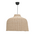 Φωτιστικό Οροφής Ziquel Inart Rattan σε Φυσική Απόχρωση Φ60x99εκ