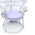 Πολυθρόνα Dorothy Inart με Λευκό Μαξιλάρι-Λευκό Rattan 115x57x150εκ