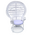 Πολυθρόνα Dorothy Inart με Λευκό Μαξιλάρι-Λευκό Rattan 115x57x150εκ