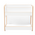 Ραφιέρα Dovere Pakoworld Λευκό mdf 56x34x55εκ