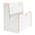Ραφιέρα Crane Pakoworld Λευκό mdf 57x34x55εκ