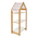 Ραφιέρα Montessori Zoilen i Pakoworld Λευκό-Φυσικό-ροζ mdf 50x30x100εκ