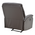 Πολυθρόνα Relax Terpsi Pakoworld Καφέ pu 80x94x100εκ