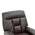 Πολυθρόνα Relax Terpsi Pakoworld Καφέ pu 80x94x100εκ