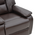 Πολυθρόνα Relax Terpsi Pakoworld Καφέ pu 80x94x100εκ