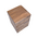 Βοηθητικό Τραπέζι Werzy Inart Φυσικό Μασίφ Ξύλο Teak 35x35x49εκ