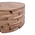 Τραπέζι Σαλονιού Wozy Inart Φυσικό Ξύλο Teak Φ90x45εκ