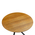 Tραπέζι Cerco Pakoworld Sonoma mdf και Μαύρο Μεταλλικό Πόδι Φ120x75εκ