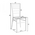 Καρέκλα Tiffany Pakoworld pp σε Λευκή Απόχρωση 42x40x89εκ