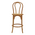Σκαμπό Μπαρ Thonet Pakoworld Φυσικό Ξύλο Οξιάς-Έδρα Φυσικό Rattan 41x50x105εκ