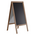 Stand Μενού Felex Pakoworld Καρυδί-Μαύρο 50x25x100εκ