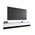 Έπιπλο Τηλεόρασης Επιτοίχιο Handra Pakoworld Λευκό-oak 180x31,5x29,5εκ