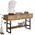 Κονσόλα Vien Pakoworld oak-Μαύρο 139x43x75,5εκ
