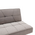 Καναπές-Κρεβάτι Travis Pakoworld 3θέσιος Ύφασμα Γκρι 175x83x74εκ