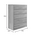 Συρταριέρα Kuanger Pakoworld mdf σε Φυσική Απόχρωση 80x40x109εκ