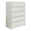 Συρταριέρα Kuanger Pakoworld mdf σε Λευκή Απόχρωση 80x40x109εκ