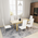 Τραπέζι Quiin Pakoworld Επεκτεινόμενο Sonoma 120-174x70x73.5εκ