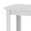 Τραπέζι Celeste Pakoworld Λευκό 100x60x73.5εκ