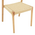 Καρέκλα Tavrine Pakoworld Σχοινί-Rubberwood σε Φυσική Απόχρωση 47x59x78εκ
