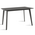 Τραπέζι Benson Pakoworld mdf με Καπλαμά  Χρώμα Rustic Grey 120x75x75εκ