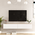 Έπιπλο Τηλεόρασης Επιτοίχιο Dello Pakoworld Λευκό-Sonoma 180x31.6x29.6εκ