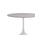 Βοηθητικό Τραπέζι Kousien Inart Λευκό Sintered Stone Φ50x60εκ