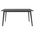 Τραπέζι Benson Pakoworld mdf με Καπλαμά Χρώμα Rustic Grey 150x90x75εκ