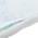 Ανώστρωμα Casmeriane Pakoworld Roll Pack Λευκό Ύφασμα-Memory Foam 160x200x5εκ