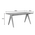 Τραπέζι Winslow Pakoworld Ξύλο Rubberwood σε Ανοιχτό Καρυδί Χρώμα 180x85x75εκ