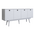 Μπουφές Salonde Pakoworld Λευκό Μελαμίνης-Λευκό pp Πόδι 180x40x82.6εκ