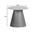 Βοηθητικό Τραπέζι Soleire Inart Λευκό Μαρμάρου Sintered Stone Φ50x46εκ