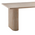 Τραπέζι Loozir Pakoworld mdf σε Φυσική Απόχρωση 180x90x75εκ