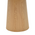 Τραπέζι Kayano Pakoworld mdf σε Φυσική Απόχρωση Φ120x72εκ