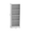 Βιβλιοθήκη Presley Pakoworld Grey-Wenge 60x30x167εκ