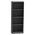 Βιβλιοθήκη Presley Pakoworld Grey-Wenge 60x30x167εκ