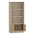 Βιβλιοθήκη Burcy Pakoworld oak 80x40x177εκ