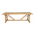Τραπέζι Smarious Pakoworld Teak Ξύλο σε Φυσική Απόχρωση 250x100x78εκ