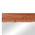 Καθρέπτης Riverine Pakoworld Teak Ξύλο σε Φυσική Απόχρωση 120x80x4εκ