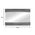 Καθρέπτης Riverine Pakoworld Teak Ξύλο σε Φυσική Απόχρωση 120x80x4εκ