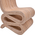 Καρέκλα Favorsy Pakoworld Rattan pe σε Φυσική Απόχρωση 65x52x90εκ