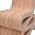 Καρέκλα Favorsy Pakoworld Rattan pe σε Φυσική Απόχρωση 65x52x90εκ