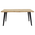 Τραπέζι Velto Pakoworld mdf Sonoma 160x90x76εκ