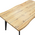 Τραπέζι Velto Pakoworld mdf Sonoma 160x90x76εκ
