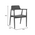 Πολυθρόνα Jambene Pakoworld Teak Ξύλο σε Καρυδί Απόχρωση 57x54x79εκ