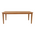 Τραπέζι Mady Pakoworld Teak Ξύλο σε Φυσική Απόχρωση 200x100x75εκ