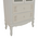Βιτρίνα Pazlen Inart mdf σε Λευκή Αντικέ Απόχρωση 74.5x39x190εκ