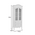 Βιτρίνα Pazlen Inart mdf σε Λευκή Αντικέ Απόχρωση 74.5x39x190εκ