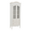 Βιτρίνα Pazlen Inart mdf σε Λευκή Αντικέ Απόχρωση 74.5x39x190εκ