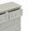 Συρταριέρα Pazlen Inart mdf σε Λευκή Αντικέ Απόχρωση 80x40x80εκ
