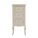 Συρταριέρα Pazlen Inart mdf σε Λευκή Αντικέ Απόχρωση 40x34.5x82εκ